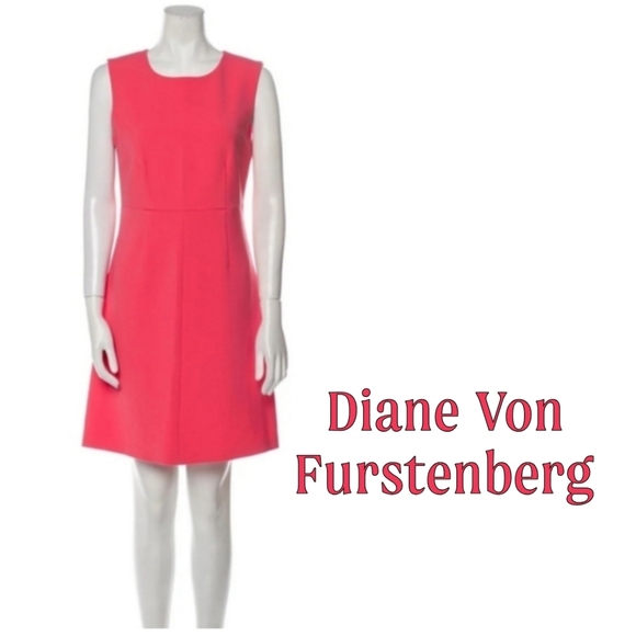 Diane Von Furstenberg Dresses & Skirts - Diane von Furstenberg Scoop Neck Mini DressSize: M | US 6